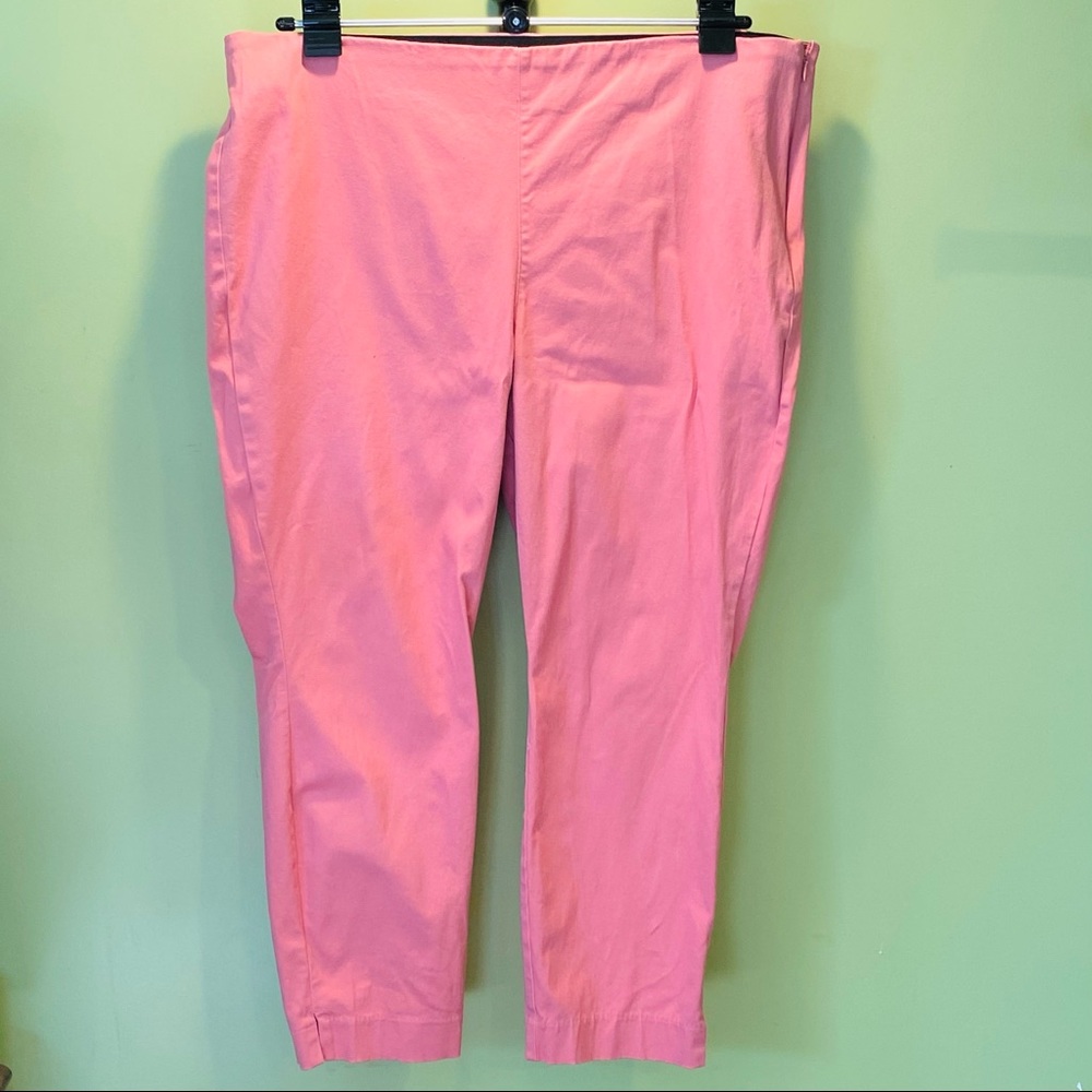 Salmon Hot Pink Old Navy High Rise Dress Pant